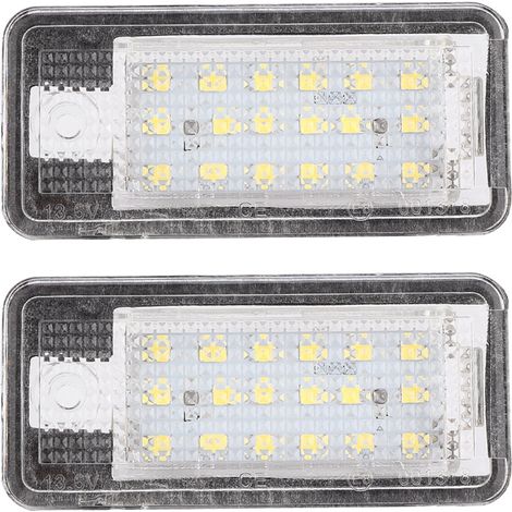 1 Paar LED-Kennzeichenleuchten hinten für Audi