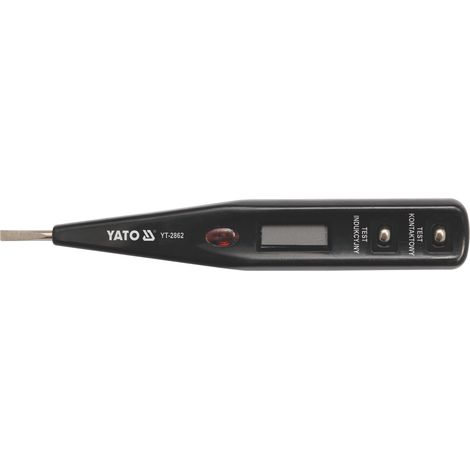 Prüflampe Spannungsprüfer Test Lampe 12-250V Lcd (1/3)