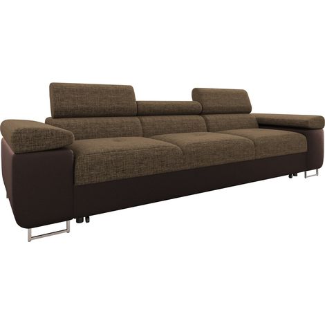 Sofá cama Comfivo Vinetum, Soft 066 + Lux 03, 0, 70x263x102cm