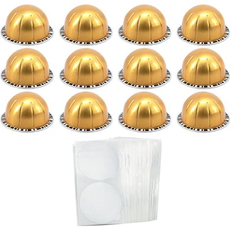 Ecleanfy - 1 lot de capsules de café réutilisables (80 ml/40 ml/150 ml/230 ml) pour Nespresso Vertuo 150 ml. (1/5)