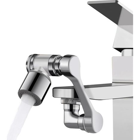 Rotation Multi-angle Mousseur Robinet Economie Eau, Economiseur D'eau pour Douche Robinet, Extension Filtre Embout Robinet, Douchette Adaptable sur Robinet, Aérateur Avec Cartouche Filtrante (1/5)