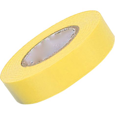 Ruban isolant électrique universel en PVC, résistant haute tension 600V, fournitures industrielles, jaune, 1500 (100 mètres) (1/4)