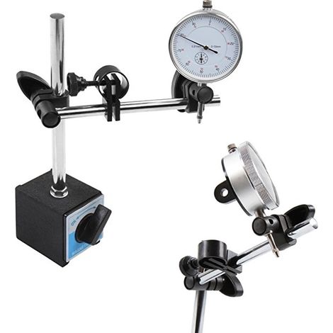 Comparatore centesimale a quadrante con base magnetica