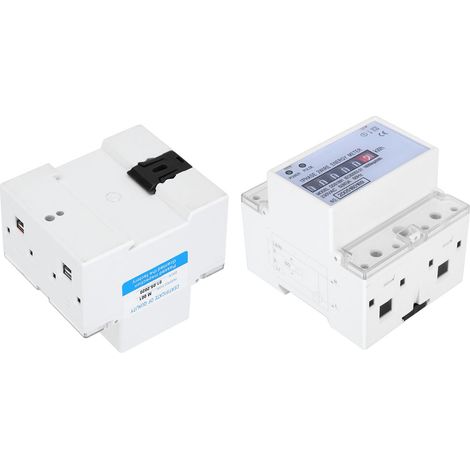 Compteur monophasé DDS1891 haute précision 4P LCD pour réseaux électriques, 50 Hz, 230 V (1/5)