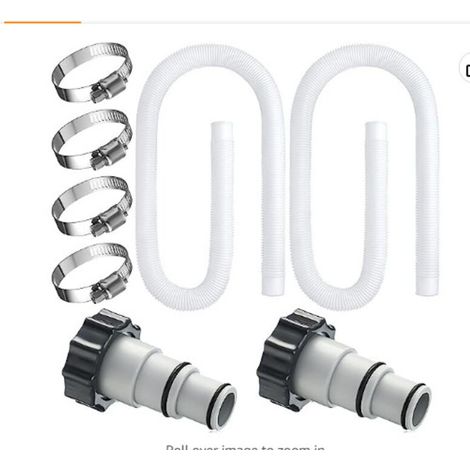 Kit de repuesto de manguera para filtro de piscina Crezuo-Crezuo