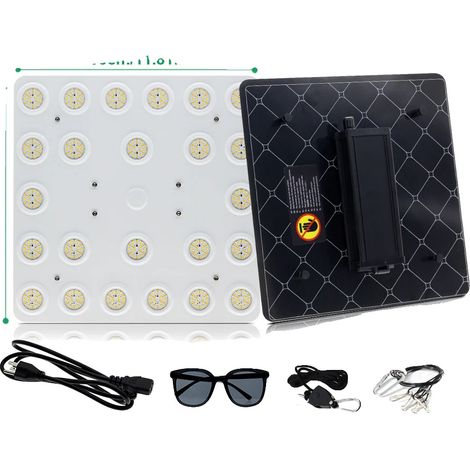 LED-Pflanzenlampe, hohe PPFD, dimmbar, 100 W (1/2)