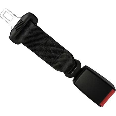 Rallonge de ceinture de sécurité. rallonge de voiture réglable. peut s'étendre de 23 cm (2 pièces) (1/4)