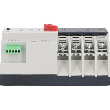 Interrupteur de transfert automatique double source 4 pôles commutation rapide 400V AC 100A pour maison et usine (1/5)