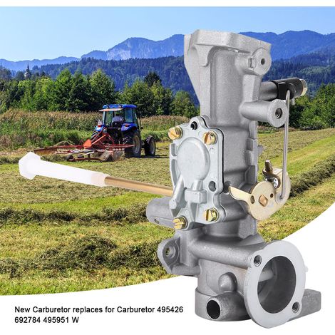 Carburateur Briggs & Stratton 498298 130202 112202 112232 134202 137202, moteur 5CV, remplacement compatible, pièce détachée d'origine. (1/5)