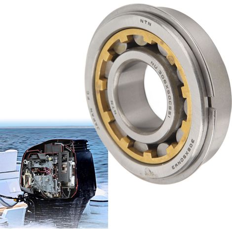 Das Kurbelwellen-Mittellager 93332-000UE ist für den Yamaha 2-Takt 40 PS Außenbordmotor K40 geeignet. (1/5)