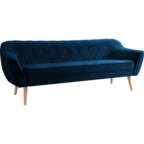 Sofá Glenview 106, Kronos 09, 180x74x75cm, Tapiz, Patas: Madera (1/5)