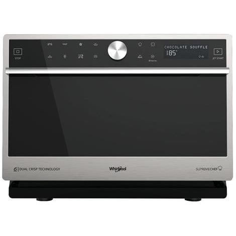 Microondas combinado Whirlpool MWSC9133SX acero inoxidable plateado 33L