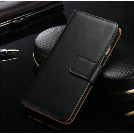 1 Housse Crosscall Action X5, Étui à rabat PU Cuir, Support intégré, Fermeture magnétique, Fente carte, Protection écran