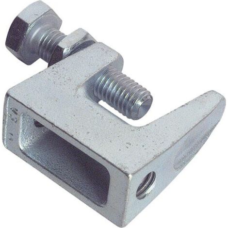 Pince de fixation à poutrelle pour tubes standards – Serrage 5 Nm – Fonte malléable – Norme Factory Mutual