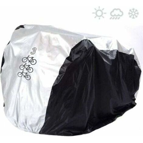 ALLIANDISHousse de vélo pour 3 vélos - Étanche - Résistante à la poussière - Protection UV (1/5)