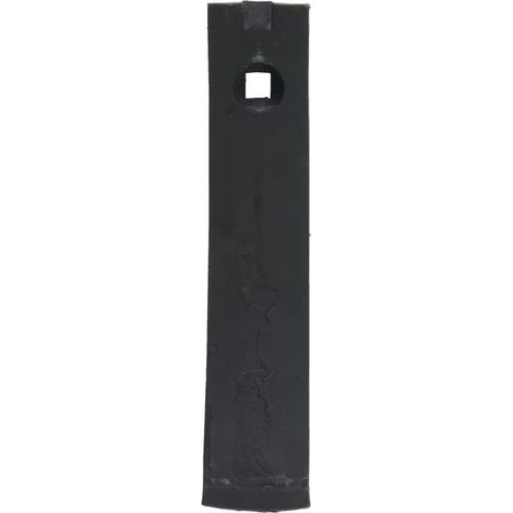 Barra plana reforzada de 250x50x12 mm, con 1 orificio, compatible con Väderstad Kramp 457618KR.