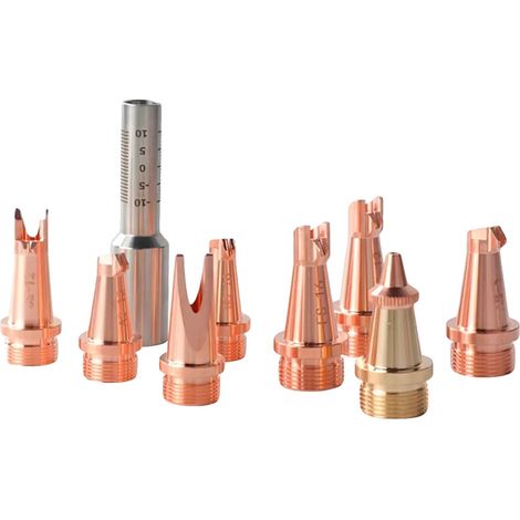 Lente di protezione per saldatura, in rame, compatibile con SUP23T, set di ugelli M16, torcia SUP23T (1/2)