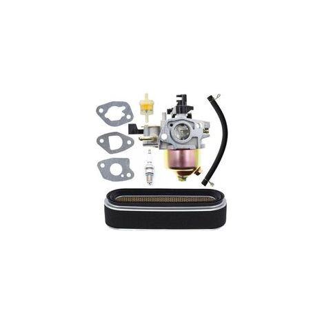 Carburateur avec filtre à air pour tondeuse à gazon Honda GXV120 GXV140 GXV160, moteurs HR194, HR195, HR214, HR215, HR216, HRA216 et HRC216 - Crezuo (1/4)