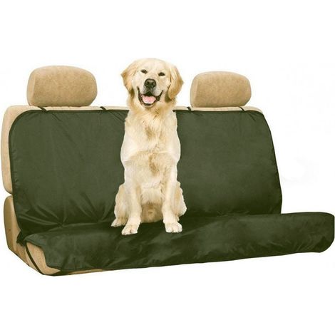 Mediawave Store – Couvre-siège voiture pour chien en tissu imperméable – Étanche et lavable – Installation rapide – Dimensions 145 x 145 cm