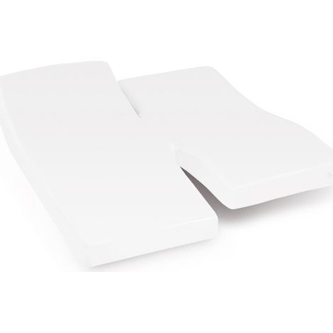 Protège matelas imperméable ARNON lit articulé TPR Bonnet de 23 cm 2x80x190 cm (1/5)