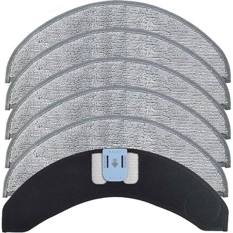 Seis almohadillas de repuesto para fregonas combinadas J7+ y J9+. (1/4)