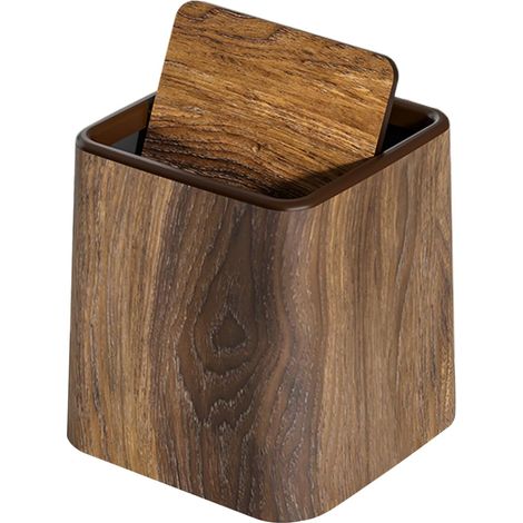 Poubelle de Bureau Compacte,Corbeille À Papier De Bureau Corbeille De