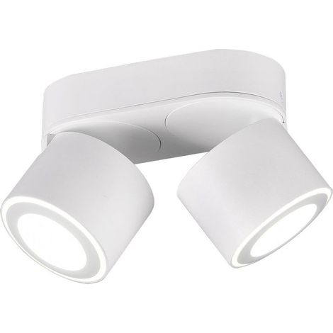 Faretto da Interno a LED in Metallo Bianco Opaco