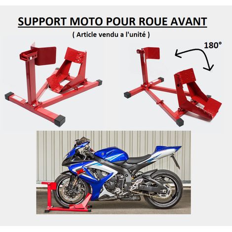 Support de roue avant pour moto