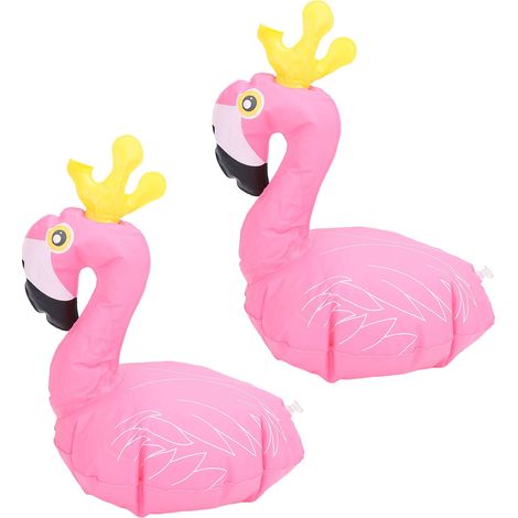 Ortviai Lampes solaires flottantes pour piscine en forme de flamant rose – 2 pièces, 16 couleurs, étanchéité IP68, télécommande
