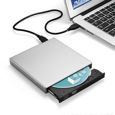 Graveur DVD/CD-RW externe USB 2.0 pour ordinateur portable et ordinateur de bureau ( )