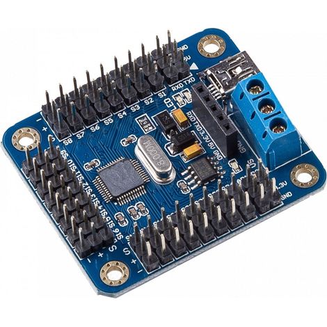PLACA CONTROLADORA DE SERVOS 16 CANALES Arduino