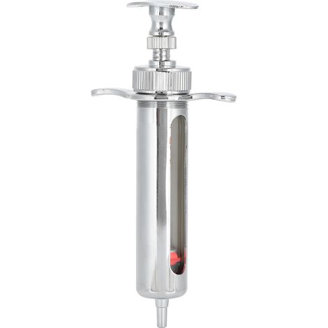 10-ml-Metallspritze für Veterinärmedizin bei Schweinen, Hühnern, Schafen und Kühen – präzise und sicher (1/5)