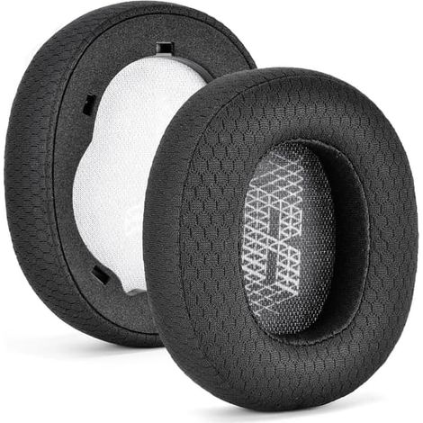 Coussinets d'oreille noirs pour JBL E65BTNC/ Duet NC/Live 650 BTNC/Live 660 BTNC (1/5)