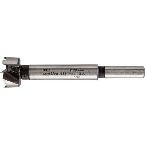 wolfcraft - Broca Forstner de 20 Ø - ref.3315000