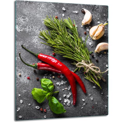 GLASPLATTE, TISCHPLATTE 40x52 CHILLI (1/5)