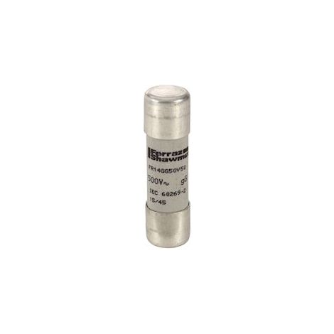 fusible cartouche - 14 x 51 - gg - 50a - 500v - boite de 10 - mersen z219235 (1/3)