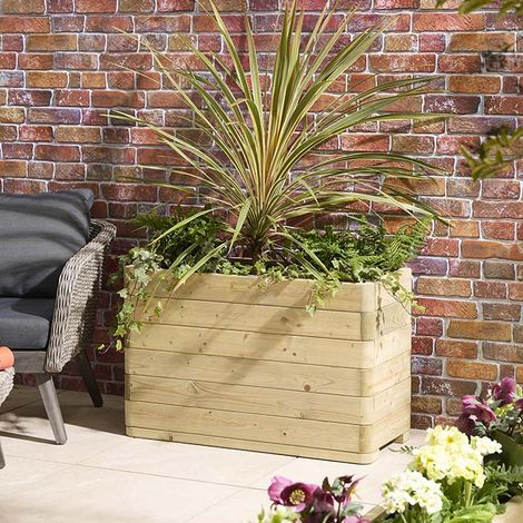 Rowlinson Marberry Tall Rectangular Planter