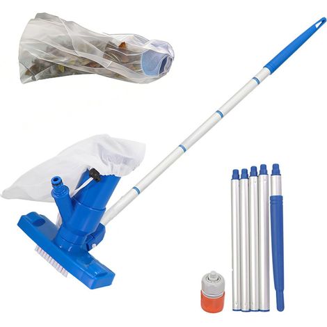 Kit de nettoyage pour piscine - Épuisette à mailles fines (1/5)