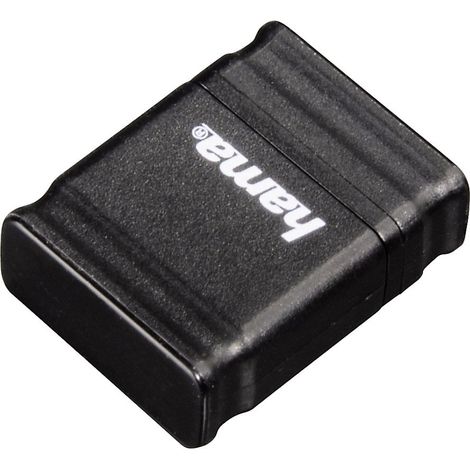 Hama 32GB USB-Stick USB 2.0 schwarz, 10MB/s, Mini-Format