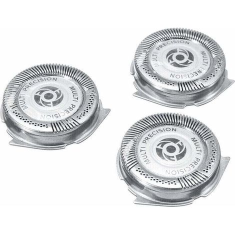 Lot de 3 pièces de rechange pour la gamme de rasoirs Philips SH50 Heads S5091 S5080 S5076 S5420 5082 (1/4)