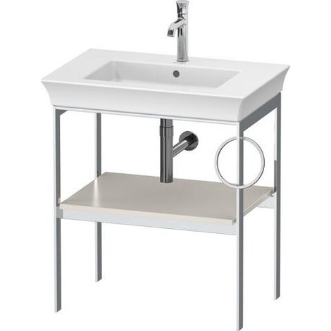 DURAVIT WT4543R3939 Console métallique pour sol White Tulip (1/2)
