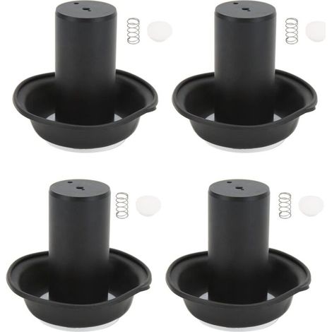 Vergaserkolben-Vakuummembran-Kit, 4 Sätze Vergaser-Vakuummembran-Kolben-Kit Ersatz für Vmax 1200 VMX1200 1985-2007