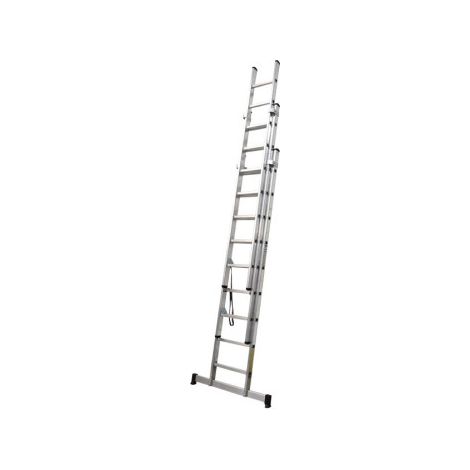 Escaleras de Aluminio 3 tramos EN 131 2.50 + 2.50 + 2.50 m