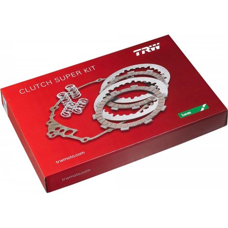 Kit completo de embrague TRW ZF (discos, espaciadores, muelles) para Honda XL 700 V 08-11, NTV 650 Revere 88-97, NT 650 / 700 V Deauville 98-13, (EBS1230) (EBS033)