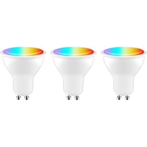 Tuya GU10 Smart Dimmbare LED-Lampe 5W AC200-240V (3er-Pack)