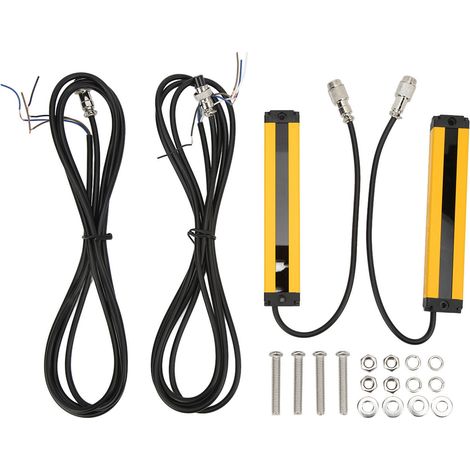 IP65 20-mm-Infrarot-Sicherheitsvorhang mit 6 Strahlen, BEM0620-C-100NB Schutzgerät für 10–30 V