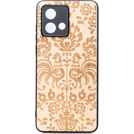 Bewood Holzkoffer für Motorola G84 5G Polnisches Volks-Aniegre (1/2)
