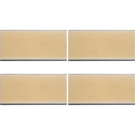 Plaques de verre filtrant 4 unités pour hotte de soudage, protection UV IR, compatibles avec casque de soudage, idéales pour soudeurs professionnels et équipes (1/5)