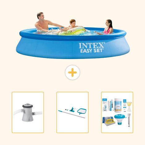 Intex Piscine Easy Set Ronde - 305x61 cm - 4-pièces S22405 (1/5)