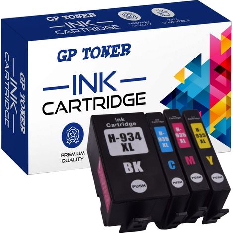 4 inchiostri per HP 934 935 cmyk GP-H935XL cmyk GP (1/5)